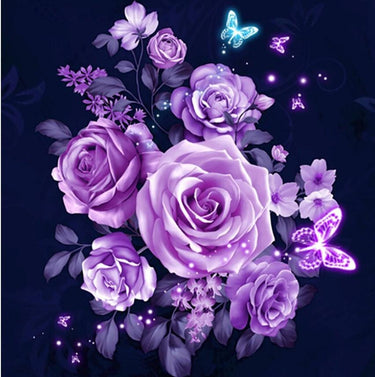 Flower Diamond Painting Kit - DIY Flower-66